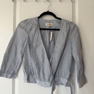 NWT madewell striped shirt